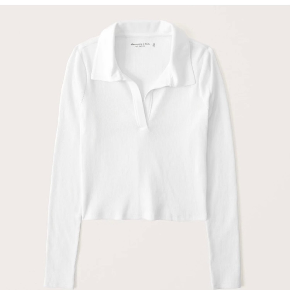 Abercrombie White polo